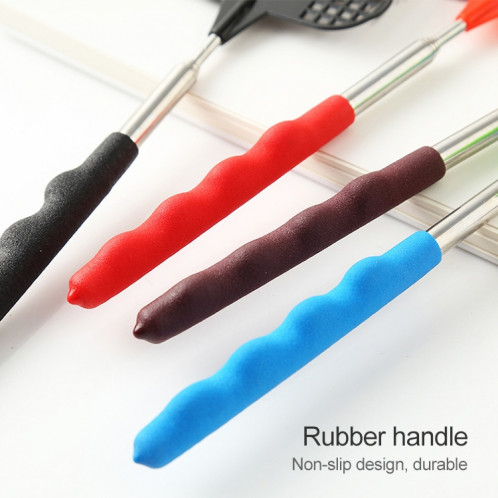 Tapette à mouches en plastique rétractable créative Fournitures d'été Tapette à moustiques (vert) SH501D628-07