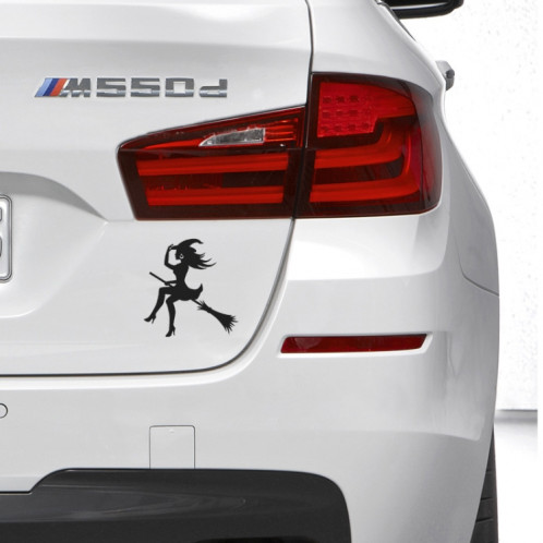 20 PCS Sexy Sorcière Autocollant De Voiture Stickers Vinyle Décor, Taille: 12.5x12cm (Argent) SH301B999-04