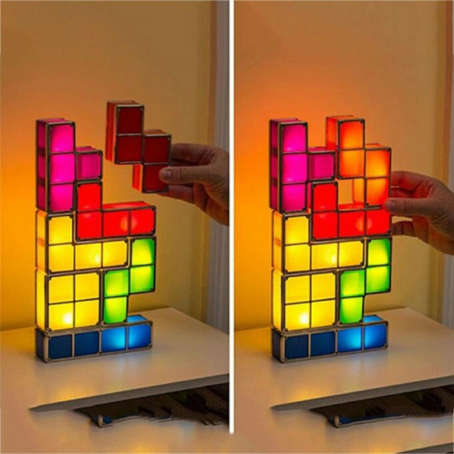 Enfants DIY Intelligence Development Toy Creative Table Lamp LED Lighting Atmosphère Lumière SH397675-05
