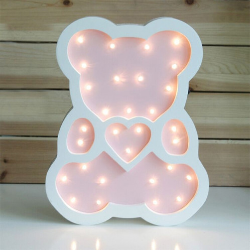 Mur de chevet LED veilleuse enfants bébé enfants chambre lampe décorative à la maison (rose) SH101B793-05