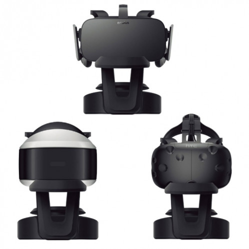 Organisateur de câble de support de support de stockage de vitrine de Station d'affichage de casque VR pour SONY PlayStation PS4 VR Oculus Rift, support de HTC VIVE SH48601201-06