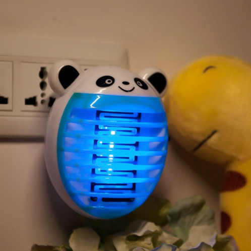 Lampe domestique de tueur de moustique mignon LED Anti-moustique Zapper Insecte Muggen Killer Night Light Colorful US Plug (Blue) SH001B1441-06