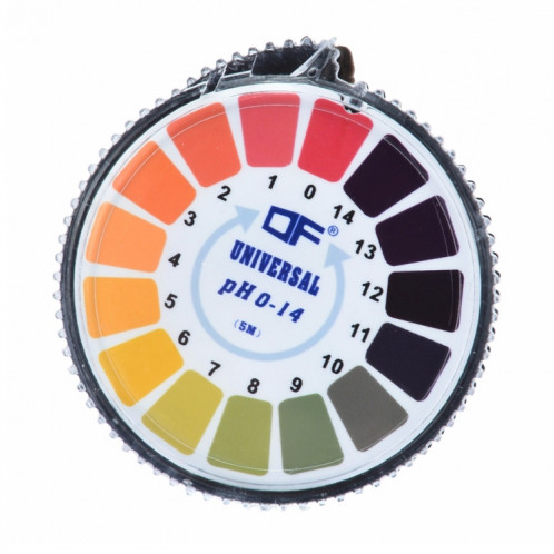 Papier indicateur d'acide alcalin de papier de Test de 5 mètres 0-14 PH pour les Kits d'analyse de mesure de test de tournesol de salive d'urine d'eau SH22931939-08