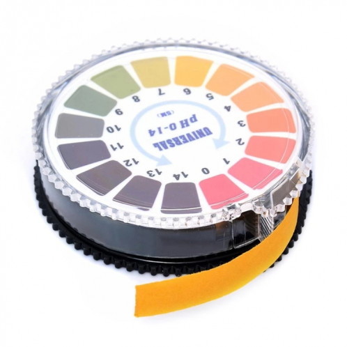 Papier indicateur d'acide alcalin de papier de Test de 5 mètres 0-14 PH pour les Kits d'analyse de mesure de test de tournesol de salive d'urine d'eau SH22931939-08