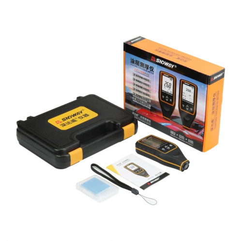 SNDWAY haute précision voiture peinture finition revêtement épaisseur jauge peinture instrument de mesure SW6310B mise à niveau édition SS7002702-08