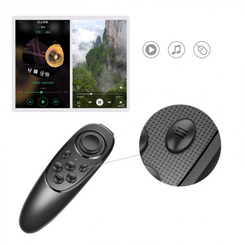 Télécommande de casque VR, contrôleur Bluetooth multifonctionnel pour manette de jeu pour iOS et Android SH00061611-05