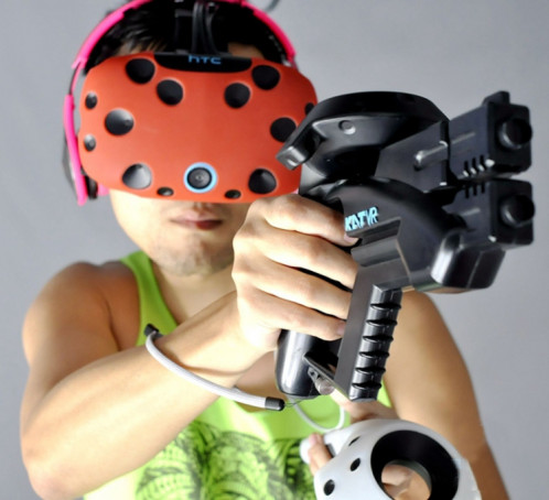 VR VIVE Gun Controller pour HTC Vive Headset VR Experience Shop Shooting Game VR Handgun SH01991124-06
