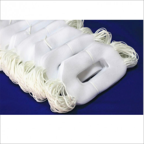 100 PCS masque de protection pour les yeux d'hygiène masque jetable blanc pour lunettes de réalité virtuelle SH0317118-05