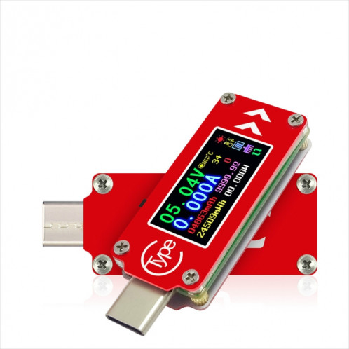 TC64 couleur Ccreen PD charge rapide de détection de type C Tension compteur Testeur de courant SH54481073-016