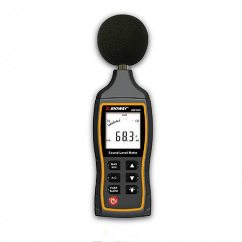 Compteur de décibels de bruit de haute précision SNDWAY, modèle: SW523 SS06011110-09