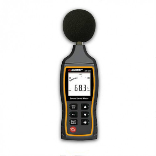 Compteur de décibels de bruit de haute précision SNDWAY, modèle: SW523 SS06011110-09