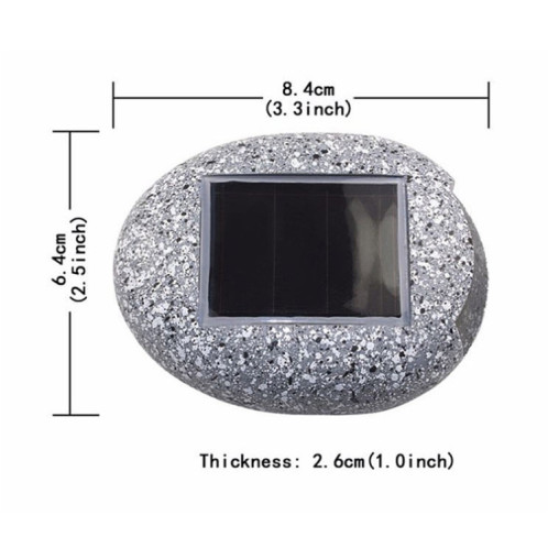 Lumière enterrée d'énergie solaire sous la plate-forme extérieure de jardin de manière de chemin de lampe au sol SH62551557-09