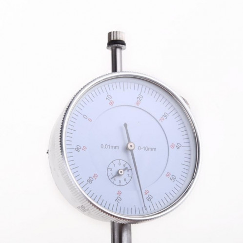 Indicateur de cadran d'outil de précision 0-10mm 0.01mm Indicateur de test de numérotation portable professionnel professionnel SH63071548-06
