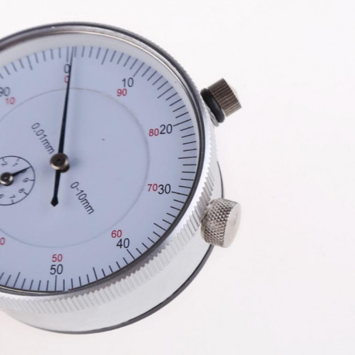 Indicateur de cadran d'outil de précision 0-10mm 0.01mm Indicateur de test de numérotation portable professionnel professionnel SH63071548-06