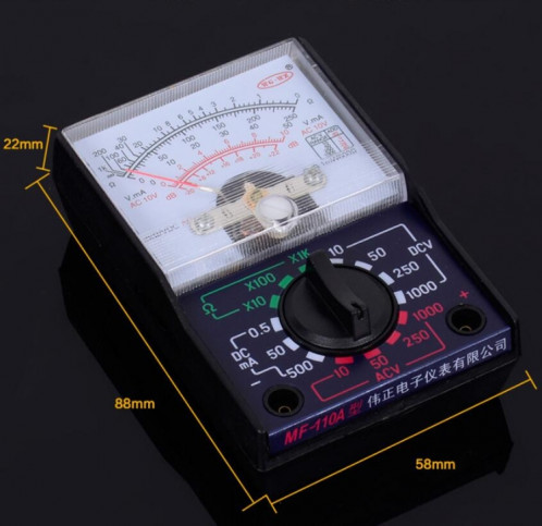 Multimètre multimètre numérique portable MF-110A SH059660-07