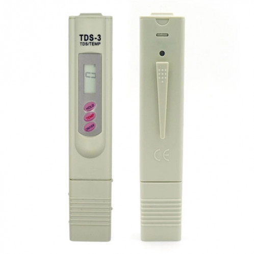Testeur de compteur numérique TDS filtre Qualité de l'eau Testeur de pureté de la pureté de l'eau potable Outil de test d'eau SH175318-08