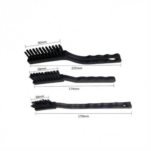 Brosse de nettoyage de carte PCB de brosse antistatique 10 en 1 SH85751109-06