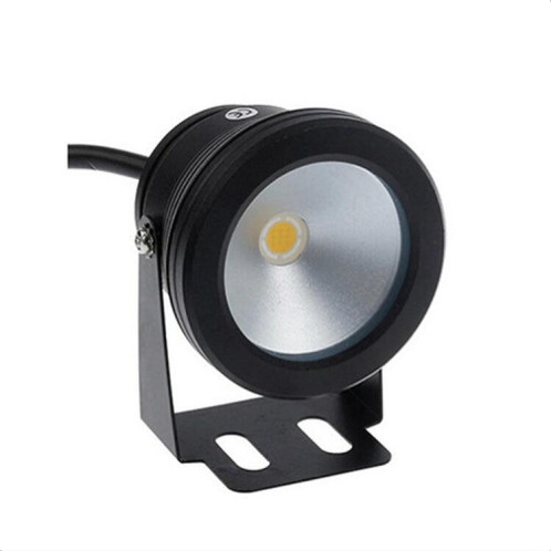 Projecteur sous-marin de fontaine de piscine 10W Projecteur sous-marin de réservoir de poissons programmé DC 12V (lumière blanche chaude) SH501A1103-07