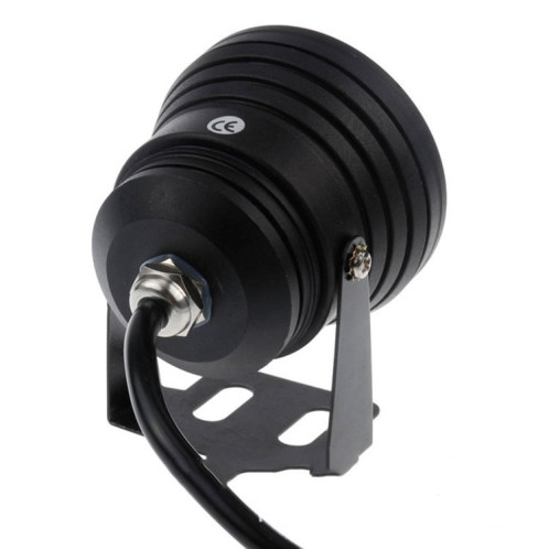 Projecteur sous-marin de fontaine de piscine 10W Projecteur sous-marin de réservoir de poissons programmé DC 12V (lumière blanche chaude) SH501A1103-07