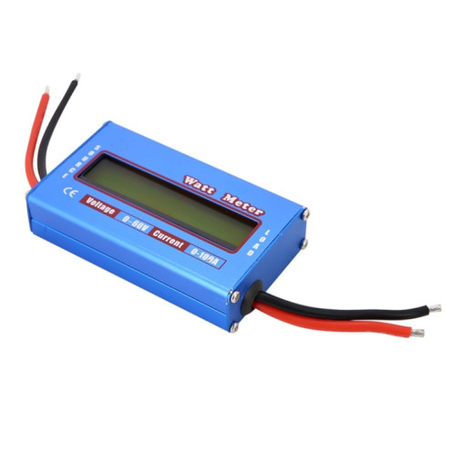 Modèle d'avion 0-100A 0-60V Wattmètre de haute précision à courant continu 50A SH96941857-07