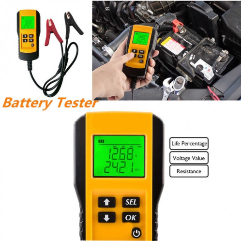 Analyseur de testeur de batterie numérique de voiture AE300 12V SH5347834-08