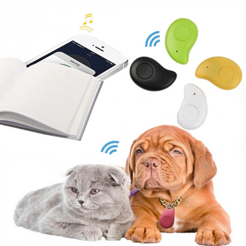 2 PCS Animaux Mini Smart Tracker GPS Avec Batterie Anti-Perte Étanche Bluetooth Traceur Clés Sac Portefeuille Enfants Trackers Finder Équipements (Blanc) SH901A558-06