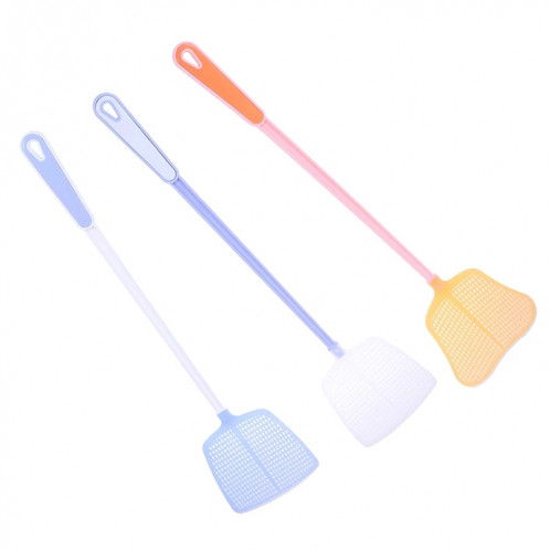Tapette à mouches en plastique à Long manche pour la maison, tapette à moustiques, livraison de couleurs aléatoires SH78431310-07