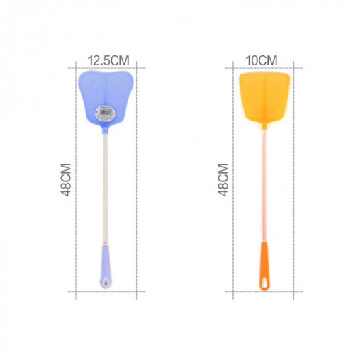 Tapette à mouches en plastique à Long manche pour la maison, tapette à moustiques, livraison de couleurs aléatoires SH78431310-07