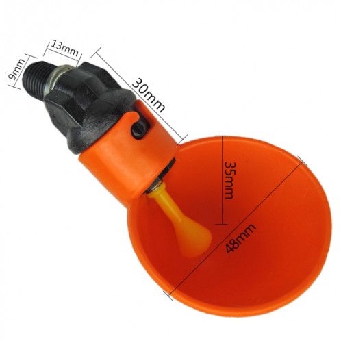 Buveur de volaille de bol à boire de type d'exportation d'équipement de 10 PCS (arrosage au toucher) SH92091682-06