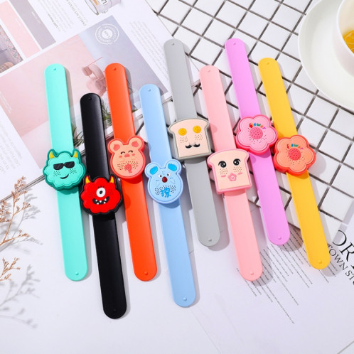 4 PCS Bracelet anti-moustique portable extérieur de bande dessinée anti-moustique Anneau élastique, Style: Fruits populaires SH32011375-09