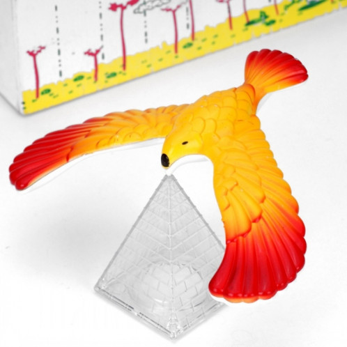 2 PCS Miracle Style Nouveauté Amaze Eagle Magic Box Balance Bird Enfants Jouets Éducatifs Couleur Aléatoire SH76911354-08