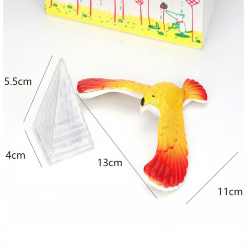 2 PCS Miracle Style Nouveauté Amaze Eagle Magic Box Balance Bird Enfants Jouets Éducatifs Couleur Aléatoire SH76911354-08