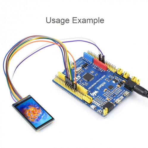 Module d'affichage LCD Waveshare 1.9 pouces 262K couleurs 170x320 pour Raspberry Pi Pico, Interface SPI, 23822 SW66061907-06