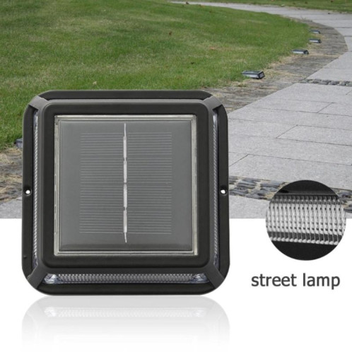 Étanche 12 LED Solaire pelouse Lampe de jardin Jardin de jardin Vence Street Street Night Light (Chaud Blanc Lumière) SH0125775-07
