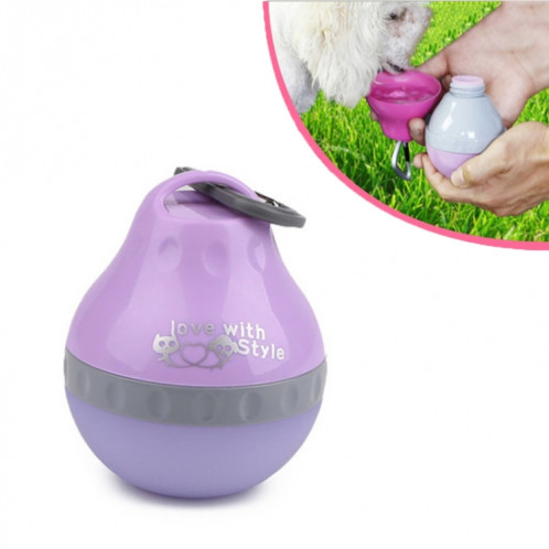 Pets Go Out Bouilloire pliante portative pour fontaine à boire, taille: S (violet) SH501C1049-06
