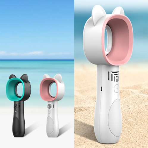 Ventilateur portatif de dessin animé sans feuilles USB Mini ventilateur de bureau portable de charge (blanc) SH001A1287-07