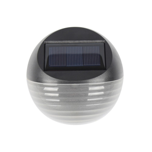 2 PCS capteur de lumière d'énergie solaire 6 lampe à économie d'énergie LED applique murale extérieure clôture de jardin lampe étanche veilleuse (blanc) SH701A113-011