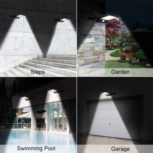 Lampes solaires extérieures 36 LED lampe solaire super lumineuse 280LM capteur de mouvement lumières de sécurité sans fil étanches murales flexibles SH4363953-09