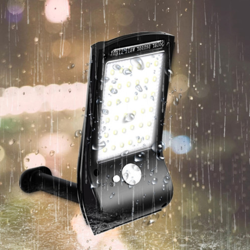 Lampes solaires extérieures 36 LED lampe solaire super lumineuse 280LM capteur de mouvement lumières de sécurité sans fil étanches murales flexibles SH4363953-09