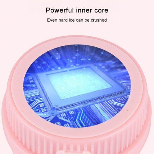 Mini presse-fruits électrique domestique rechargeable USB portable (rose) SH401A1689-015