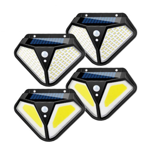 50 COB lampe murale solaire corps Induction lampe de jardin Villa éclairage extérieur étanche lampadaire SH59021309-07