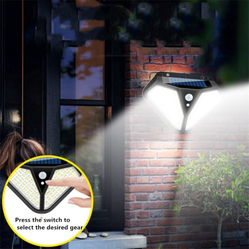 50 COB lampe murale solaire corps Induction lampe de jardin Villa éclairage extérieur étanche lampadaire SH59021309-07