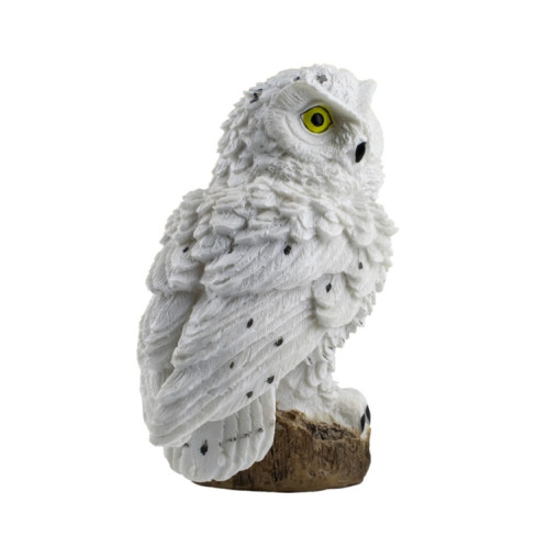 Lampe de jardin à LED en forme de hibou à énergie solaire (marron) SH101B1759-08