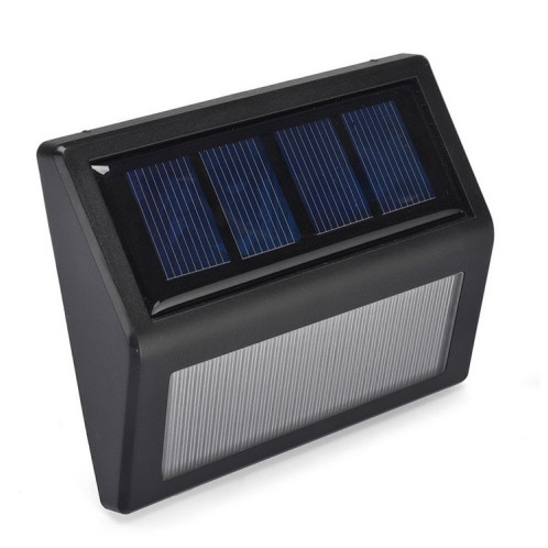6 LED énergie solaire IP55 étanche capteur de lumière murale lumière pont lumières (lumière blanche) SH501A1573-09