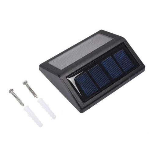 6 LED énergie solaire IP55 étanche capteur de lumière murale lumière pont lumières (lumière blanche) SH501A1573-09