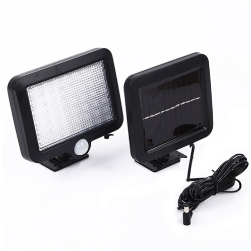 56 LED SMD 2835 180LM solaire alimenté IP65 capteur infrarouge étanche LED applique murale jardin lumière SH7693308-08