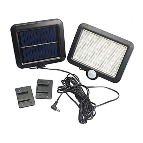 56 LED SMD 2835 180LM solaire alimenté IP65 capteur infrarouge étanche LED applique murale jardin lumière SH7693308-08
