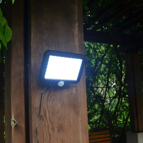 56 LED SMD 2835 180LM solaire alimenté IP65 capteur infrarouge étanche LED applique murale jardin lumière SH7693308-08