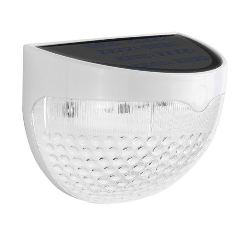 Lampe de jardin semi-circulaire étanche IP55 de contrôle de la lumière solaire (lumière blanche) SH801B13-09
