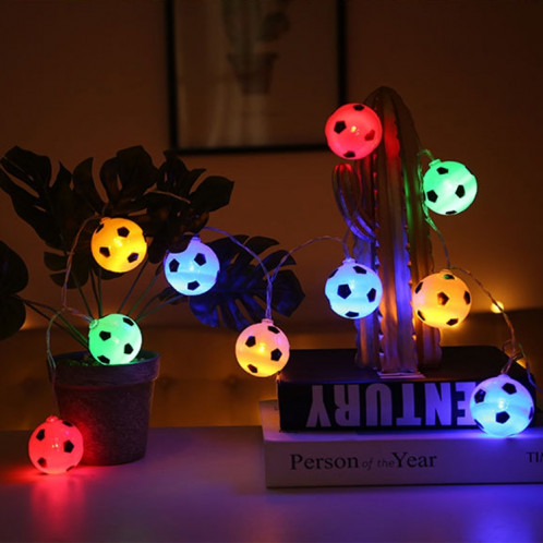 3m 20 LED Ficelle de lanterne de football KTV Creative LED Lumière décorative (lumière blanche chaude) SH303A1506-06